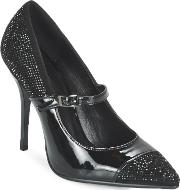 Poul Women's Court Shoes In Black