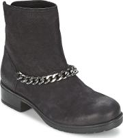 Lepica Women's Mid Boots In Black