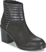 Dropshot Women's Low Ankle Boots In Black
