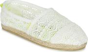 Jetstream Lace Espadrille Women's Espadrilles  Casual Shoes In White