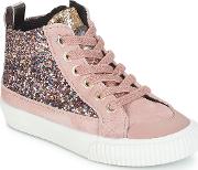 Bota  Cremallera Girls's Shoes High Top Trainers