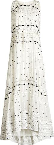 3.1 Phillip Lim Printed Silk Maxi Dress 