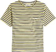 Striped Jersey T Shirt