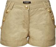 Shorts With Cotton And Linen