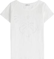 Embroidered Organic Cotton T Shirt