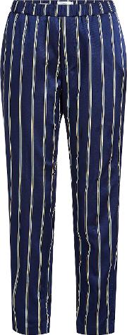 Striped Pants With Cotton
