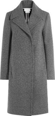 Coat With Oversized Collar