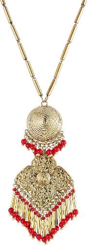 Bead Embellished Necklace 