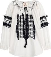 Tasmeen Embroidered Cotton Tunic