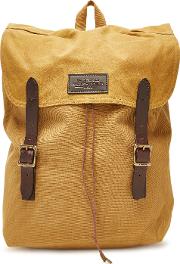 Ranger Cotton Backpack With Leather