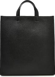 Layout Leather Tote