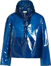 Portland Half Zip Rain Jacket With Hood