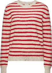 Striped Cashmere Pullover