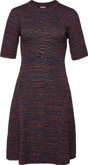 Mini Dress With Virgin Wool