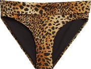 Brussels Cheetah Print Bikini Bottoms