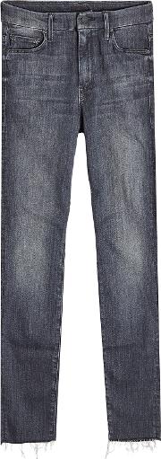 The Looker Frayed Skinny Jeans
