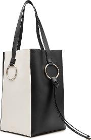 Totem Two Tone Leather Tote