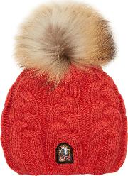 Hat With Fur Pompom