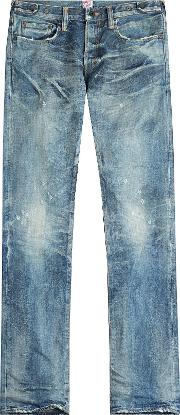 Woven Denim Jeans 