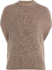Cashmere Wool Blend Pullover 