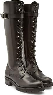 Duncan Leather Knee High Boots