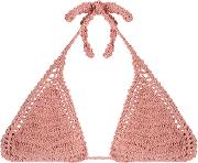 Crochet Triangle Bikini Top