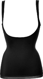 Slimplicity Open Bust Camisole In Black 