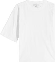 Cotton T Shirt With Cut Out