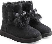 Gita Shearling Lined Suede Boots