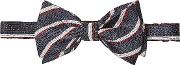 Silk And Linen Bow Tie
