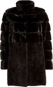 Mink Fur Coat With Silk And Cashmere