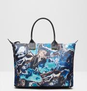 Blue Lagoon Large Tote Navy