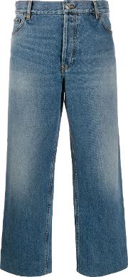 Cropped Denim Jeans 