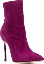 Blade Suede Ankle Boots 