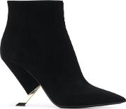 Suede Leather Ankle Boots 