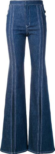 Cotton Flare Denim Jeans 