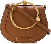 Nile Small Leather Shoulder Bag 