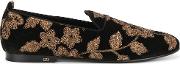 Lurex Embroidery Moccasin 