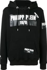 Philipp Plein Printed Hooded Sweatshirt 