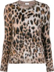 Leopard Print Pullover 