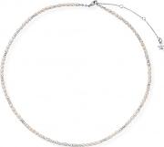 Confetti Falls Champagne Kisses Silver And Freshwater Pearl Necklace Snchampagne