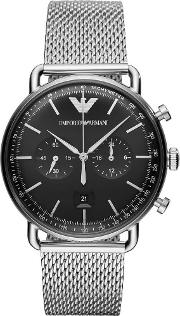 Mens Chronograph Bracelet Watch Ar11104