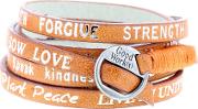 Good Works Torino Tangerine Leather Bracelet Wayu1225t Tange 