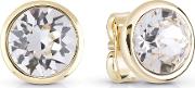 Miami Gold Plated Stud Earrings Ube83051