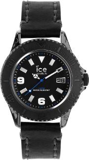 Ice Watch Unisex Black Vintage Watch Vt.bk.b.l.13