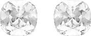 Clear Crystal Solitaire Stud Earrings 1158204