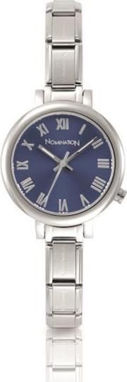 Classic Paris Blue Sunray Dial Bracelet Watch 076010005