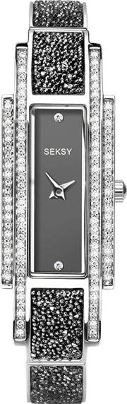 Ladies Seksy Swarovski Crystal Bracelet Watch 2584
