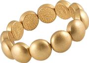 Signature Gold Plated Multi Circle Bracelet V314