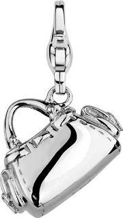 Ladies Silver Handbag Charm 8120si